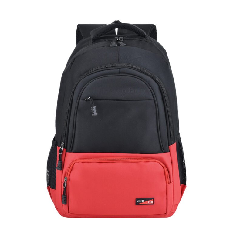 Black School Business Customized Ergonomic Backpack – OEM Service for Brands