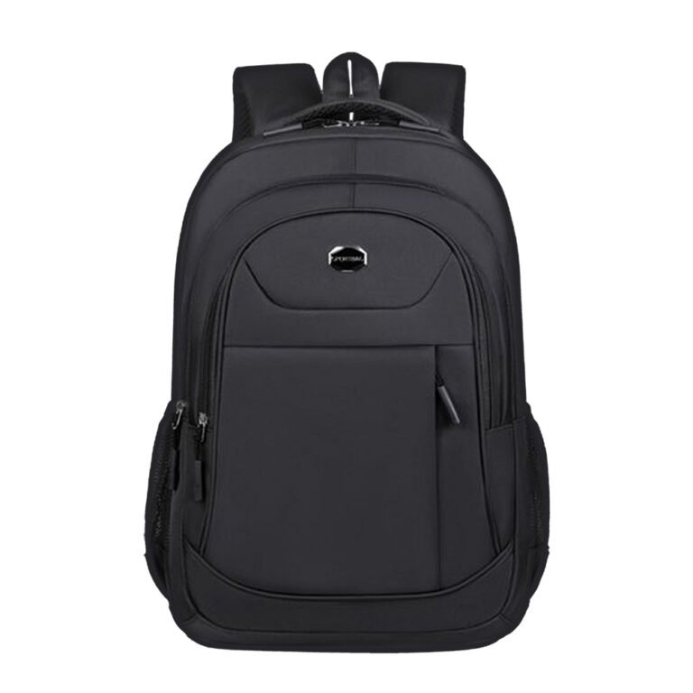 Business black Customized Ergonomic Backpack – OEM Service for Brands